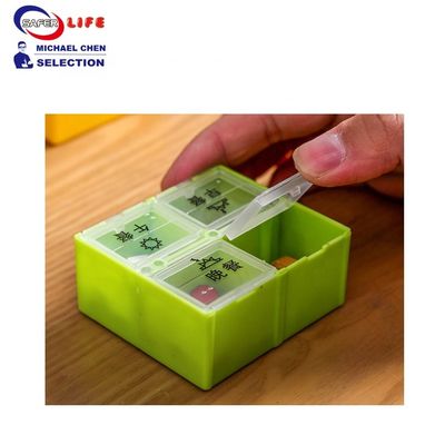 Pill box C1248 promotional pillbox 2017 new big compartment size