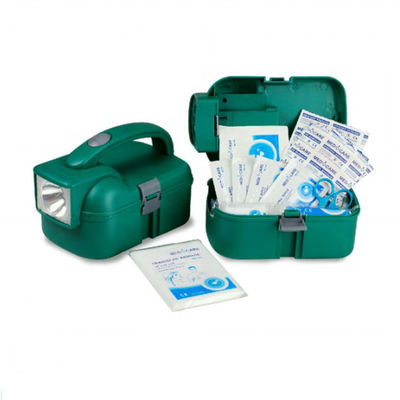 Emergency industrial  first aid Flashlight Tool Box Set Quality Flashlight Hand box Flashlight Tool box case