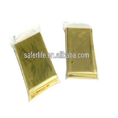 Mantas de Primeros Auxilios, Manta de Rescate de Aluminio Color Plateado y Dorado