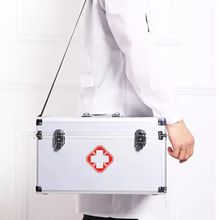 Outdoor Portable First Aid Kit With Multiple Compartments