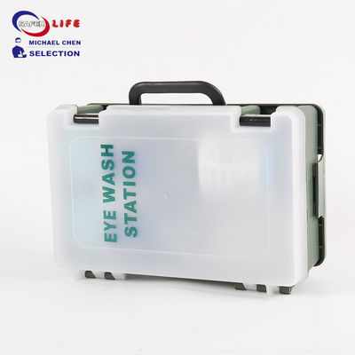 Saferlife Wall Mount First Aid Portable Eye Wash Station Emergency Rescue CE Plastic Case