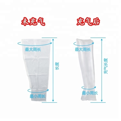 PVC Inflatable First Aid Air Splints 6-Piece Set for Travel Emergency