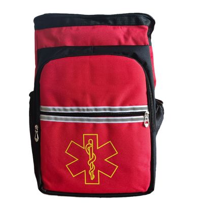 Wholesale Large Capacity Breathable First Aid Backpack for Firefighting Equipment Emergency Medical Bag