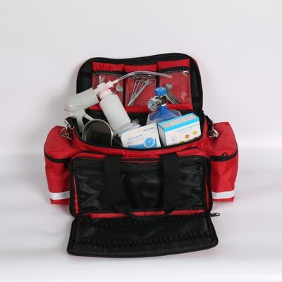 Large Capacity First Aid Ambulance Bag Empty Survival Trauma Aid Kit for Emergency Rescue