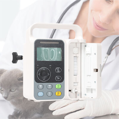 Saferlife Veterinary Infusion Pump Automatic IV Infusion Equipment AC DC Dual Power Supply With Audible Alarm