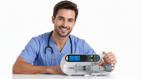 Saferlife SP1 Medical Syringe Pump Portable Electric Infusion Syringe Pump For Clinical Infusion Treatment
