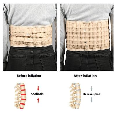 Universal Sports Support Waist Brace Belt Flexible Polyester Cotton Breathable Tractor Widened Inflatable Air Column