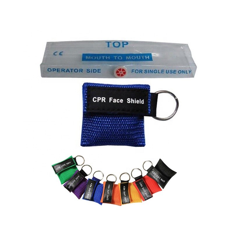 Cpr Mouth Mask Training Valve First Aid Face Shield For Manikin Breath