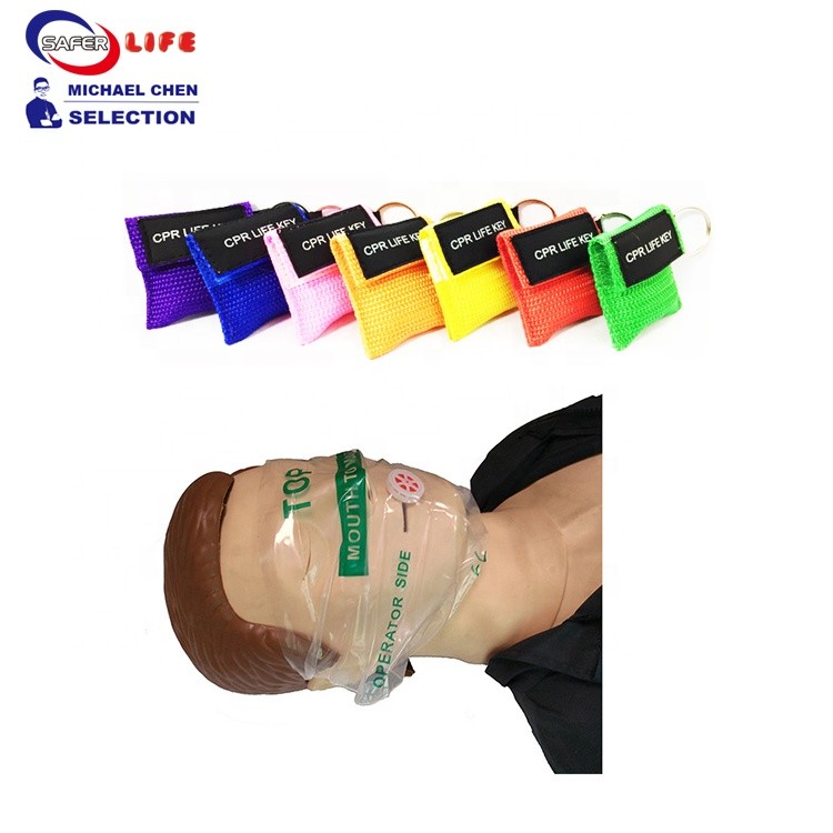 Cpr Mouth Mask Training Valve First Aid Face Shield For Manikin Breath