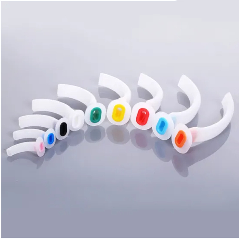 Airway Color Disposable Oral Airway Tube - 9 Sizes for Emergency Medical Use