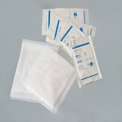 Medical Tape Bandage Supplies 100% Pure Cotton Surgical Trauma  Abdominal Pad Dressing ABD Pad Manufacturer