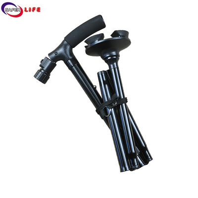 Hot Selling Home Care Folding Walking Cane Sticks  With Led Light For Elder