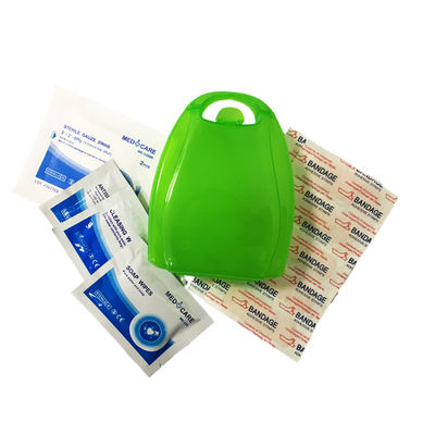 Children'S Travel First Aid Kit For Baby Toddlers Plastic Pill Case Adhesive Bandage Box 12.9cm