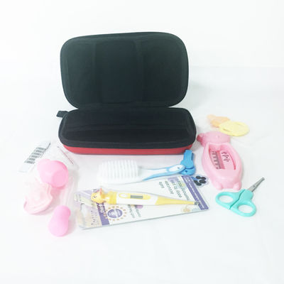 Wholesale Portable EVA Baby Care Kit For Newbron Nail Trimmer Hair Brush Thermometer  Kit Baby Care Set