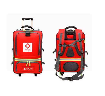 Red Team Emergency Rescue Kit With Trolley Wide Strap And Several Bag