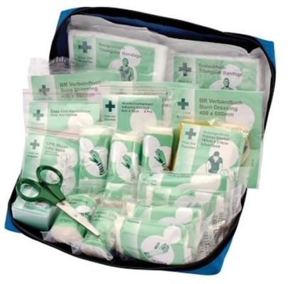 Hot Sale DIN 13164 First Aid Kit  Factory OEM Car First Aid Kit Emergency Kit Red Green First Aid Kit