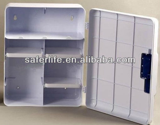 Empty Medical First Aid Box Of ABS Large Wall Mounted Storage Case