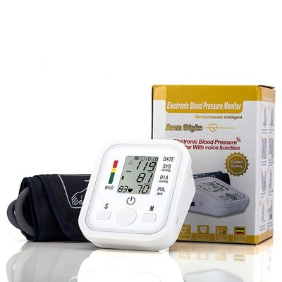 Household Health Equipment Blue Tooth Pulse OX BPM Monitor Electric Arm LCD Digital Blood Pressure Monitor Sphygmomanome