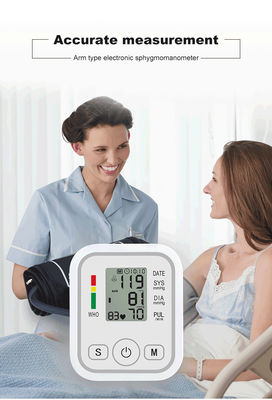 Household Health Equipment Blue Tooth Pulse OX BPM Monitor Electric Arm LCD Digital Blood Pressure Monitor Sphygmomanome
