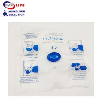 FDA CPR Mask Saferlife Quicksaver Mouth To Mouth Resuscitation Device One Way Valve