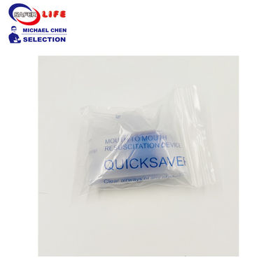 FDA CPR Mask Saferlife Quicksaver Mouth To Mouth Resuscitation Device One Way Valve