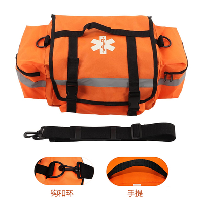 Outdoor Foldable First Aid Kit 600D Oxford Cloth 20 Capacity 1.5kg