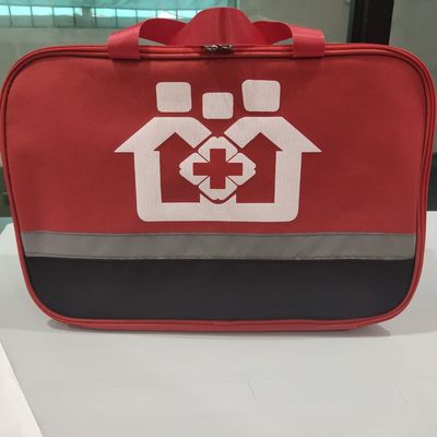 Large Capacity Portable Travel First Aid Kit with 3 Years Shelf Life and 28 x 10 x 19cm Size for Emergency Situations