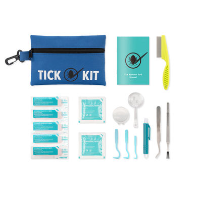 Compact 16x11cm Stainless Steel Tick Remover Tweezers for Pets with Class II Instrument Certification and 3 Years Shelf Life
