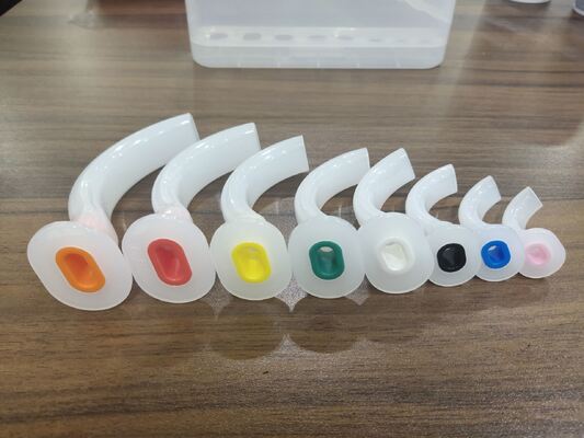 Medical Oral Airway First Aid EMS Equipment Oropharyngeal Airway Tube Soft PE Reinforced Bite Block Smooth Surface