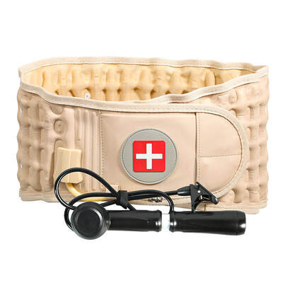 Universal Sports Support Waist Brace Belt Flexible Polyester Cotton Breathable Tractor Widened Inflatable Air Column