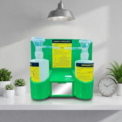 Eye wash  station  with 2
empty bottle