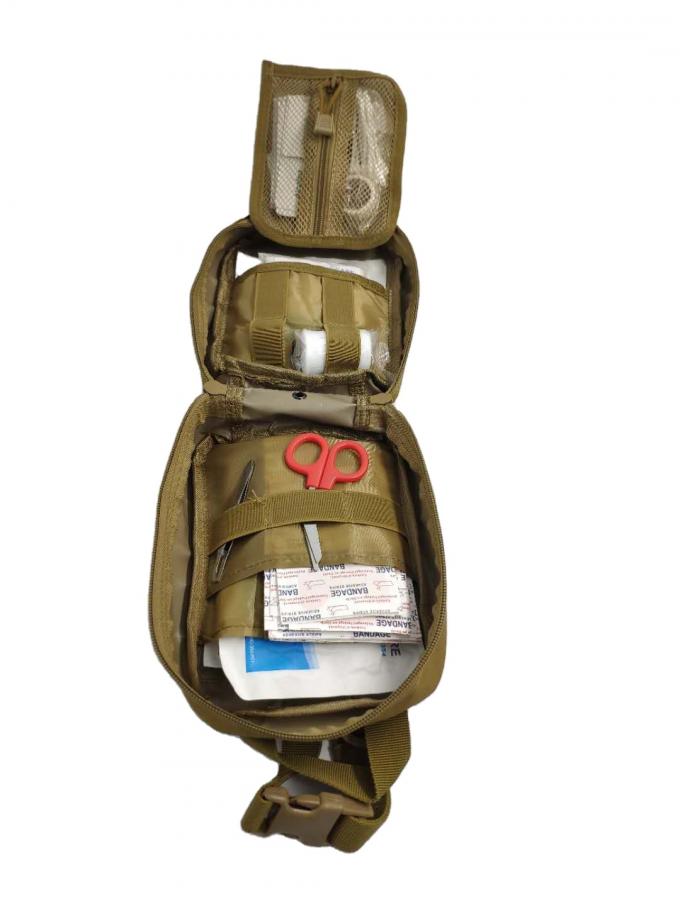 Medical Tactical First Aid Kit Molle With Tourniquet EMT Bag Supplies ...