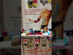 Hypoallergenic Adhesive Kinesiology Cotton Sports Tape Pain Relief