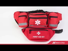 Polyester Portable First Aid Kit Fanny Pack Belt Bag Waist EMS Trauma Emergency Bag